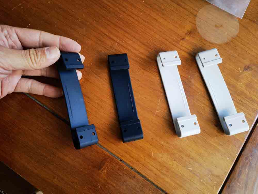 Puha szilikon fogantyú kis készülékekhez – homokfúvott textúra, hőálló, környezetbarát